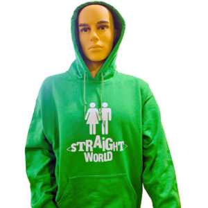 Straight World Hoodie – Green